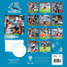 NRL Cronulla Sharks 2026 Square Wall Calendar