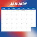 NRL Newcastle Knights 2026 Square Wall Calendar
