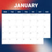 NRL Sydney Roosters 2026 Square Wall Calendar