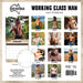 Working Class Man 2027 Square Wall Calendar