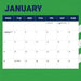 NRL Canberra Raiders 2027 Square Wall Calendar
