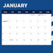 NRL Canterbury Bankstown 2027 Square Wall Calendar