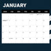 NRL Penrith Panthers 2027 Square Wall Calendar