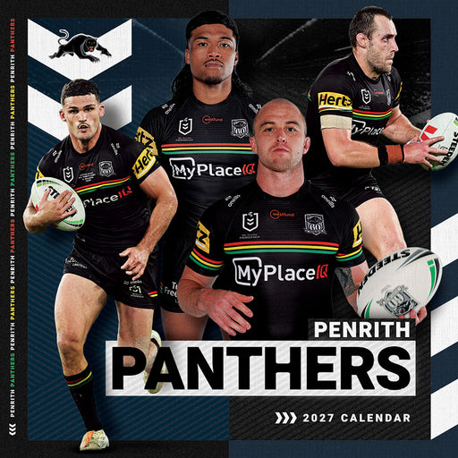 NRL Penrith Panthers 2027 Square Wall Calendar