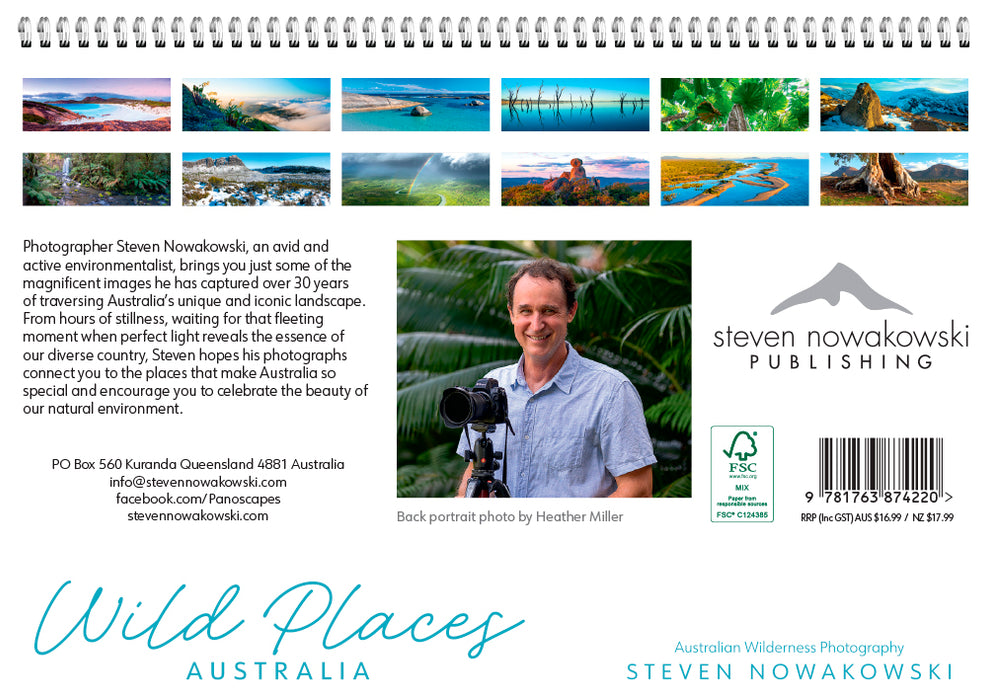 Wild Places of Australia 2026 Desk Easel