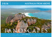 Australia from Above Panoscapes 2026 Large Wall Calendar