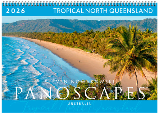 Tropical North Queensland Panoscapes 2026 Large Wall Calendar