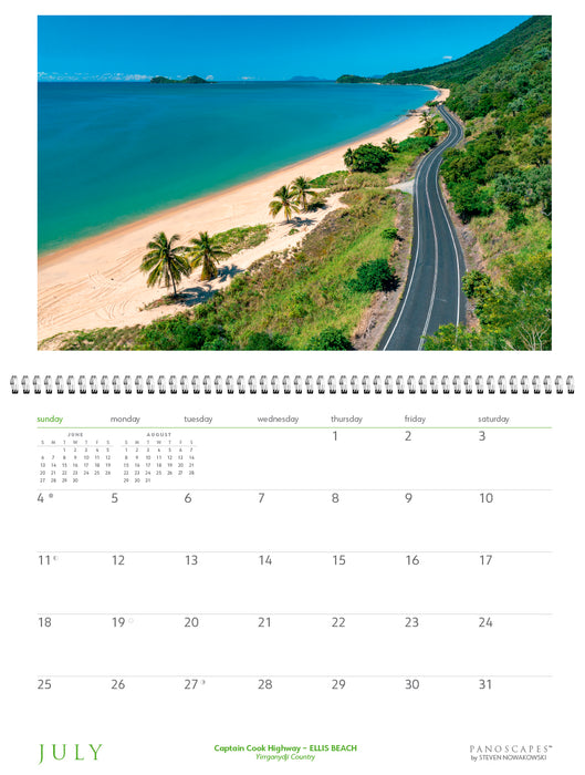 Tropical North Queensland 2027 Large Wall Calendar