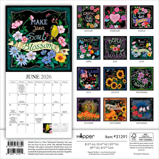 You Can Grow Your Own Way 2026 Mini Wall Calendar