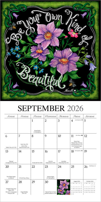 You Can Grow Your Own Way 2026 Mini Wall Calendar