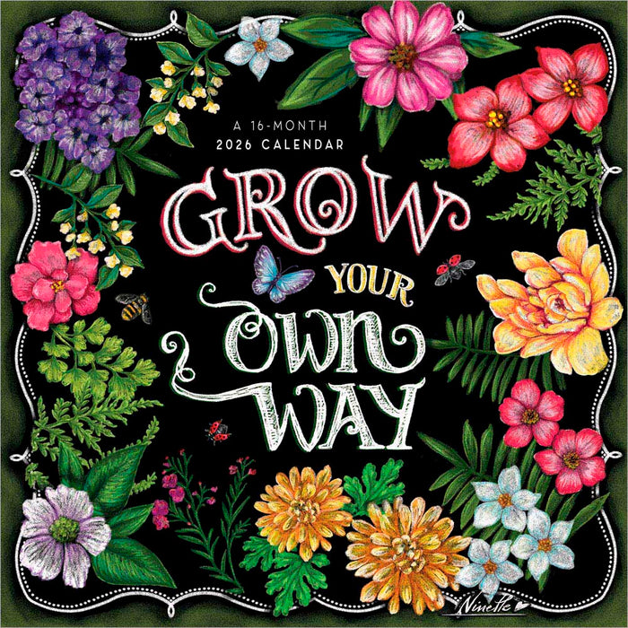 You Can Grow Your Own Way 2026 Mini Wall Calendar