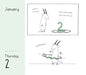 2025 Little World of Liz Climo Page-A-Day Calendar by  Chronicle Books from Calendar Club