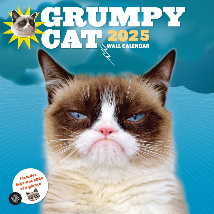 2025 Grumpy Cat Wall Calendar by  Chronicle Books from Calendar Club