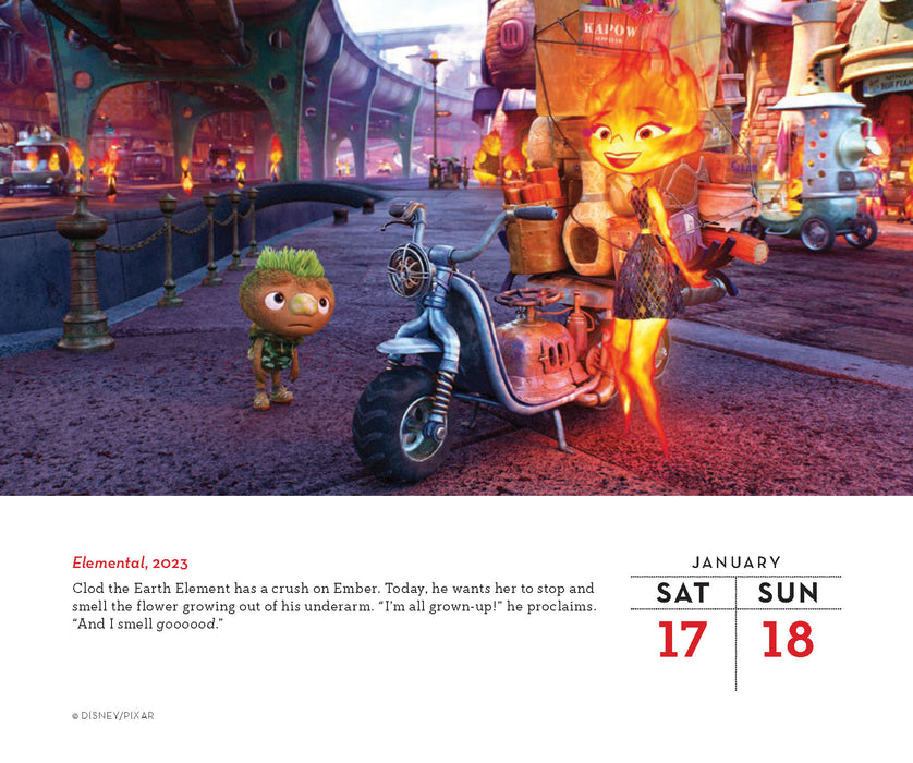 Disney A Year of Animation 2026 Page-A-Day Calendar