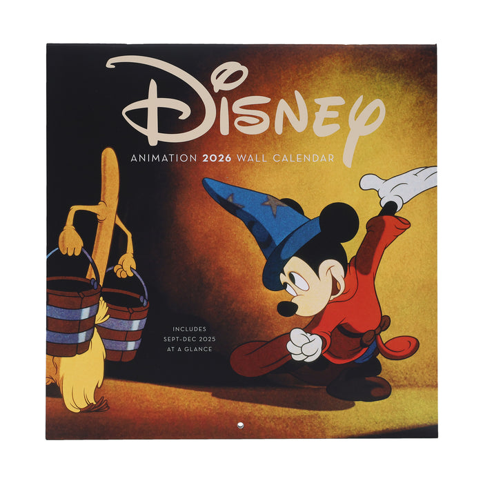 Disney Animation 2026 Square Wall Calendar