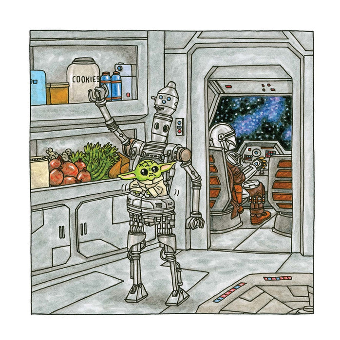 Star Wars The Mandalorian and Child 2026 Square Wall Calendar