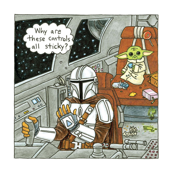 Star Wars The Mandalorian and Child 2026 Square Wall Calendar