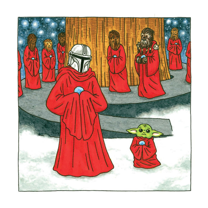 Star Wars The Mandalorian and Child 2026 Square Wall Calendar