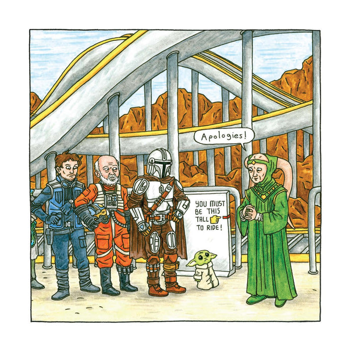 Star Wars The Mandalorian and Child 2026 Square Wall Calendar