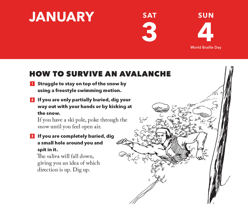 The Worst-Case Scenario 2026 Page-A-Day Calendar