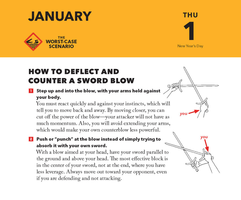 The Worst-Case Scenario 2026 Page-A-Day Calendar