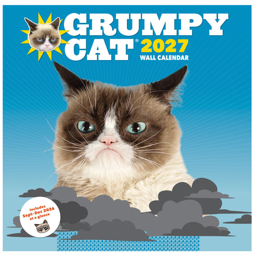 Grumpy Cat 2027 Square Wall Calendar