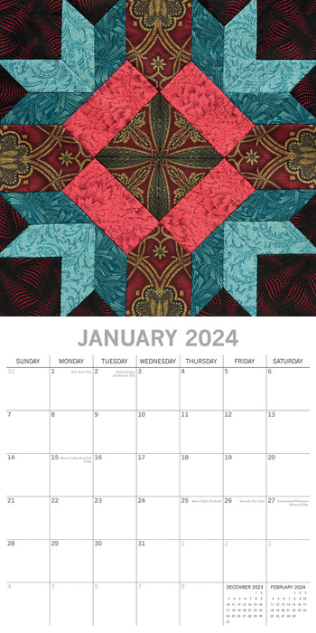 2024 Quilting Wall Calendar (Online Exclusive)