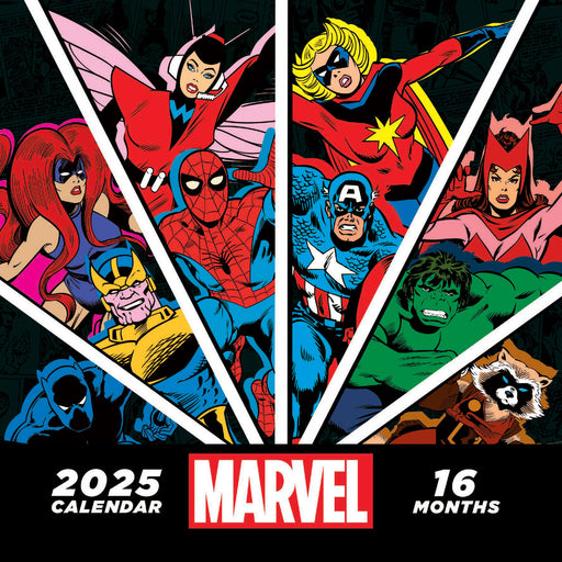 2025 Marvel Comic Wall Calendar by  Pyramid from Calendar Club