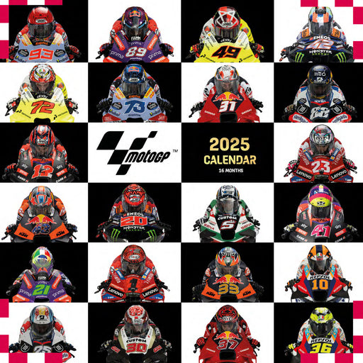 2025 Moto GP Wall Calendar by  Pyramid from Calendar Club