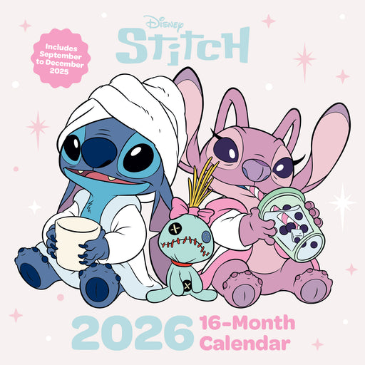 Lilo and Stitch 2026 Square Wall Calendar