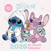 Lilo and Stitch 2026 Square Wall Calendar