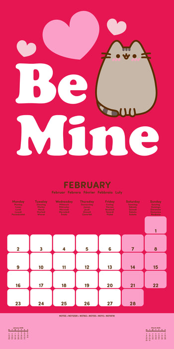 Pusheen 2026 Square Wall Calendar