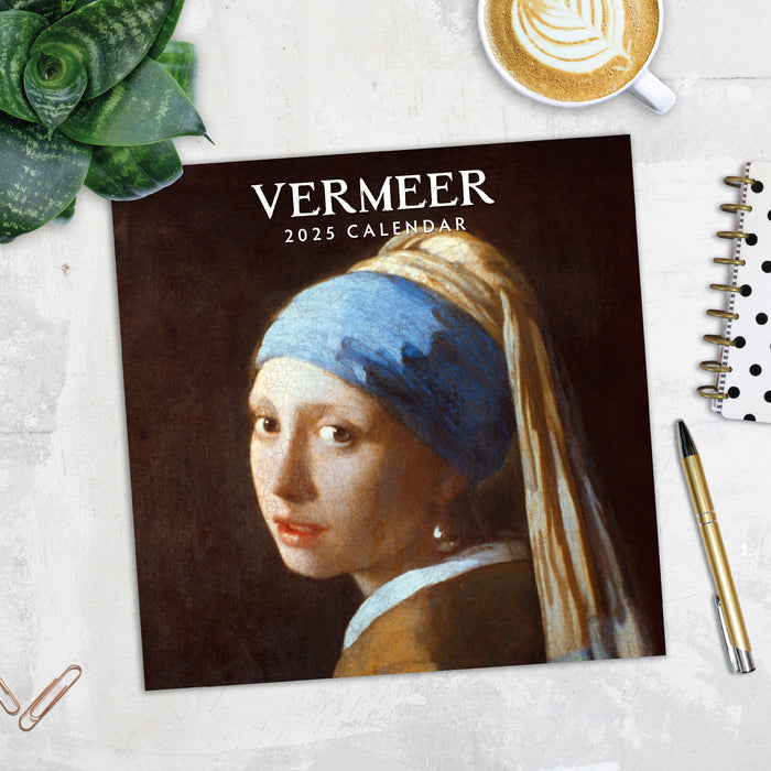 2025 Jan Vermeer Wall Calendar (Online Exclusive)