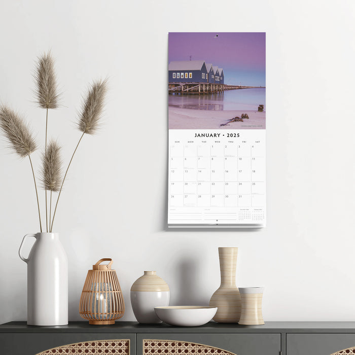 2025 Coastlines of Australia Wall Calendar