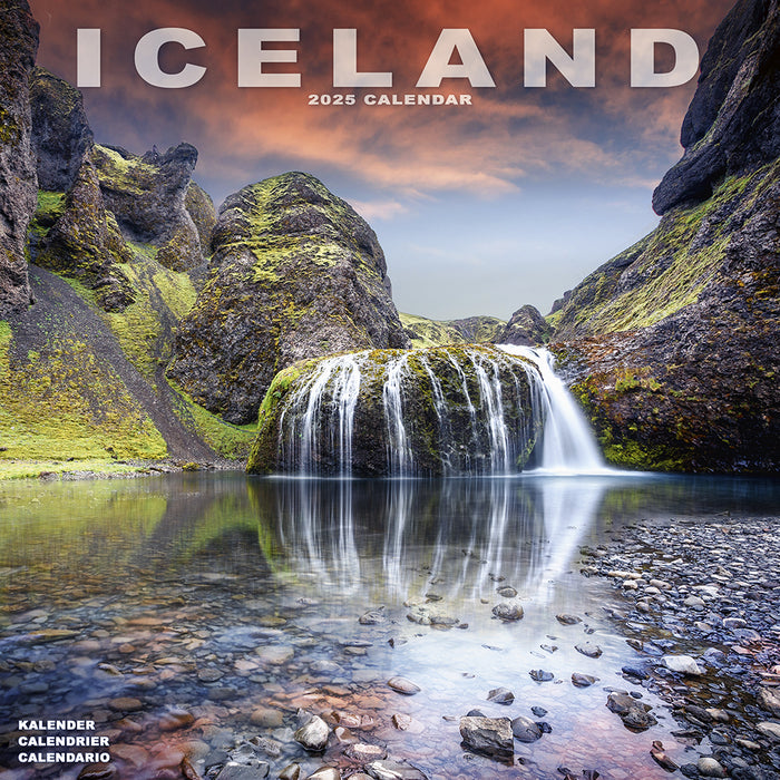 2025 Iceland Wall Calendar (Online Exclusive)