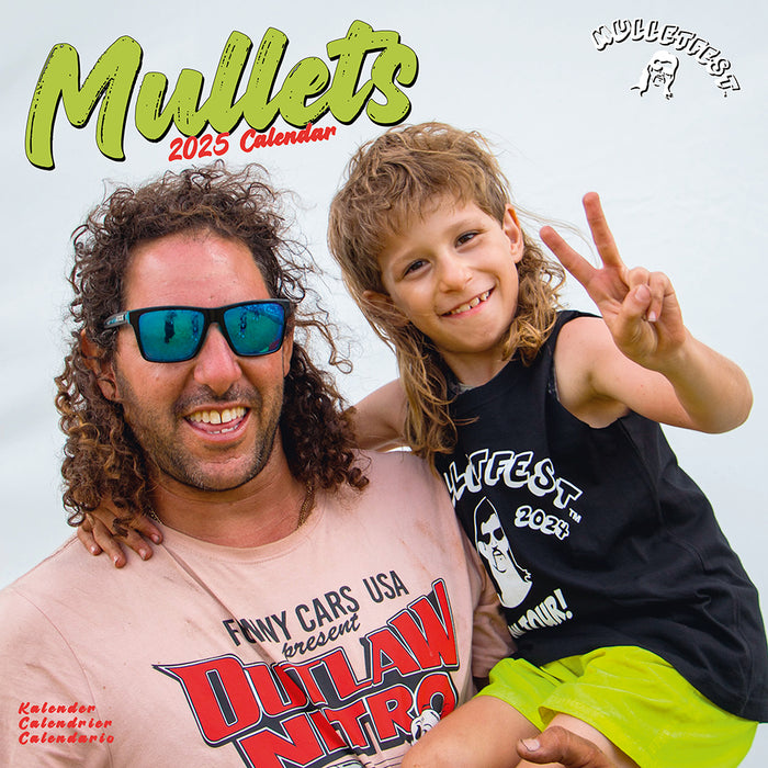 2025 Mullets Wall Calendar