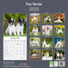 Fox Terrier 2026 Square Wall Calendar (Online Exclusive)