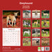 Greyhound 2026 Square Wall Calendar