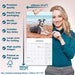 Lurcher 2026 Square Wall Calendar (Online Exclusive)