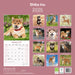 Shiba Inu 2026 Square Wall Calendar