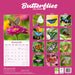 Butterflies 2026 Square Wall Calendar