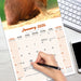 Capybara 2026 Square Wall Calendar