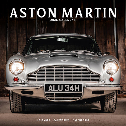Aston Martin 2026 Square Wall Calendar