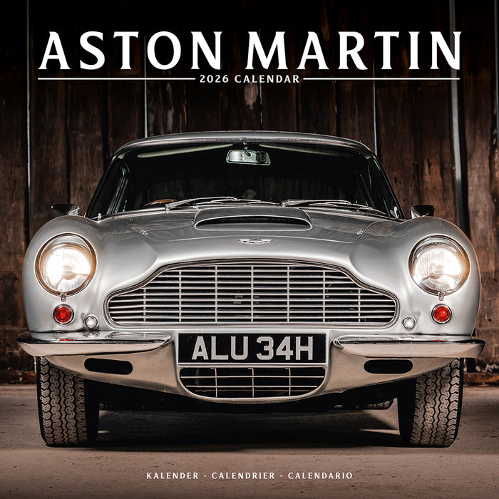Aston Martin 2026 Square Wall Calendar