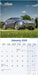 Classic Sports Cars 2026 Square Wall Calendar