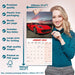 Ferrari 2026 Square Wall Calendar