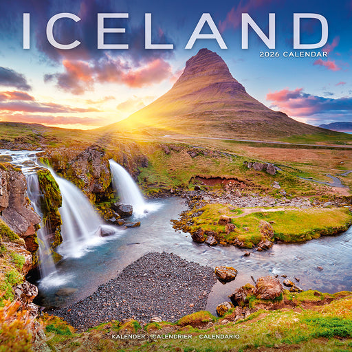 Iceland 2026 Square Wall Calendar (Online Exclusive)