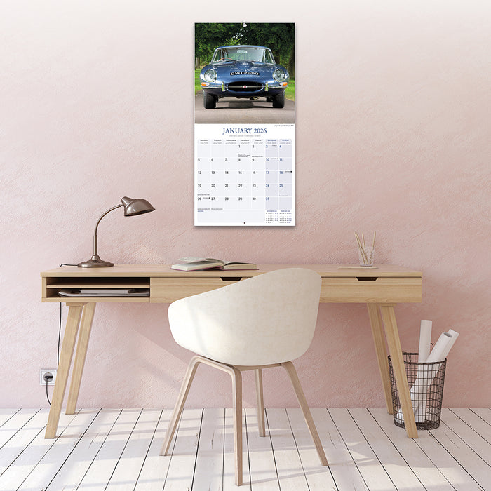 Jaguar 2026 Square Wall Calendar