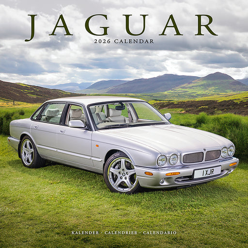 Jaguar 2026 Square Wall Calendar
