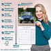 Jaguar 2026 Square Wall Calendar